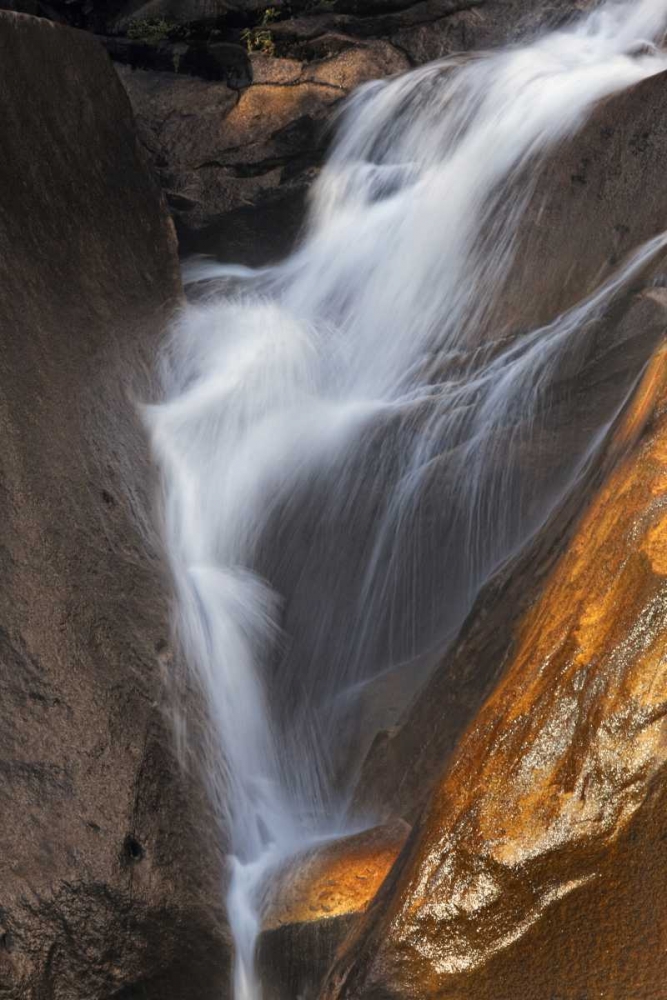 Wall Art Painting id:127814, Name: California, Yosemite Stream flowing over rocks, Artist: Flaherty, Dennis