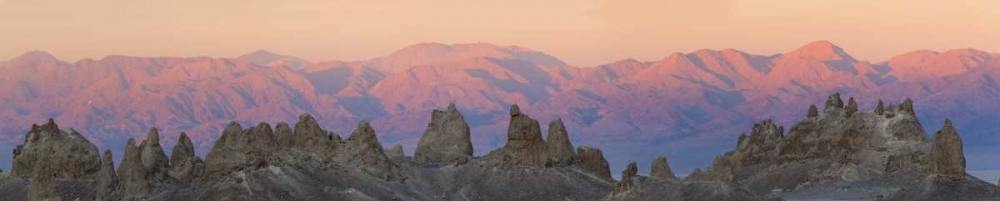 Wall Art Painting id:131927, Name: California Panoramic of Trona Pinnacles, Artist: Paulson, Don