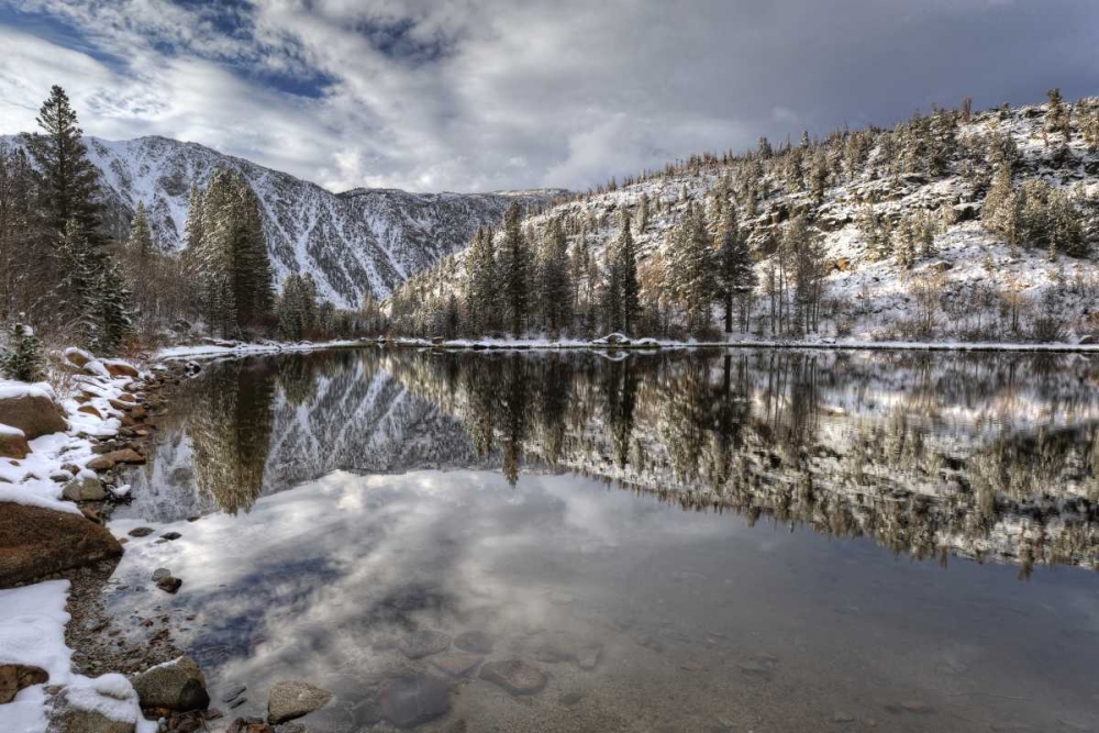 Wall Art Painting id:127823, Name: California, Sierra Nevada Spring at North Lake, Artist: Flaherty, Dennis