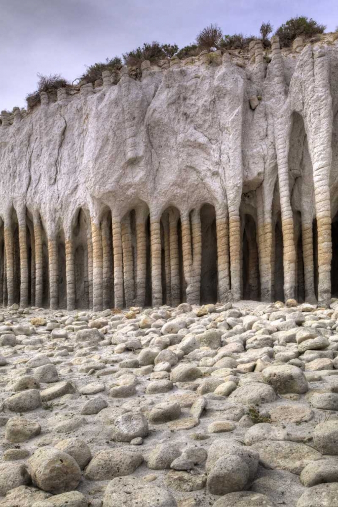 Wall Art Painting id:127707, Name: California, Mono County Volcanic rock pillars, Artist: Flaherty, Dennis