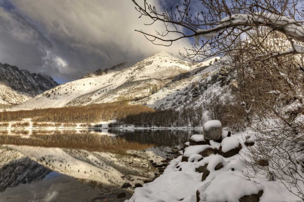 Wall Art Painting id:127827, Name: California, Sierra Nevada Spring at North Lake, Artist: Flaherty, Dennis