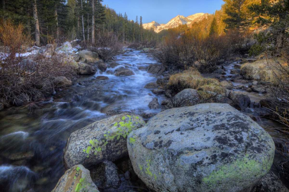 Wall Art Painting id:127819, Name: California, Sierra Nevada Rock Creek landscape, Artist: Flaherty, Dennis