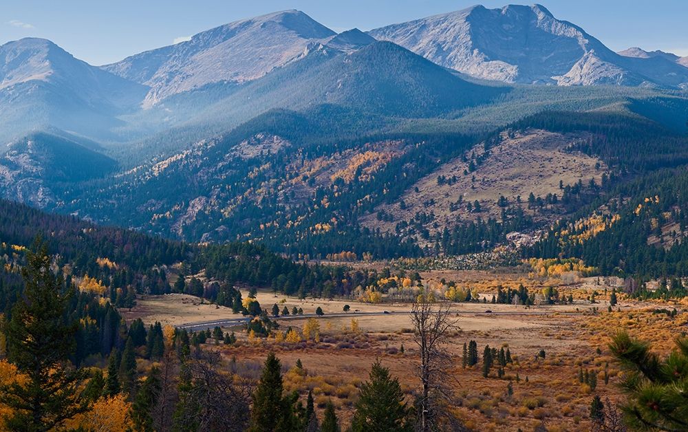 Wall Art Painting id:405072, Name: Meadow Overlook-Rocky Mountain National Park-Colorado-USA, Artist: Miller, Anna