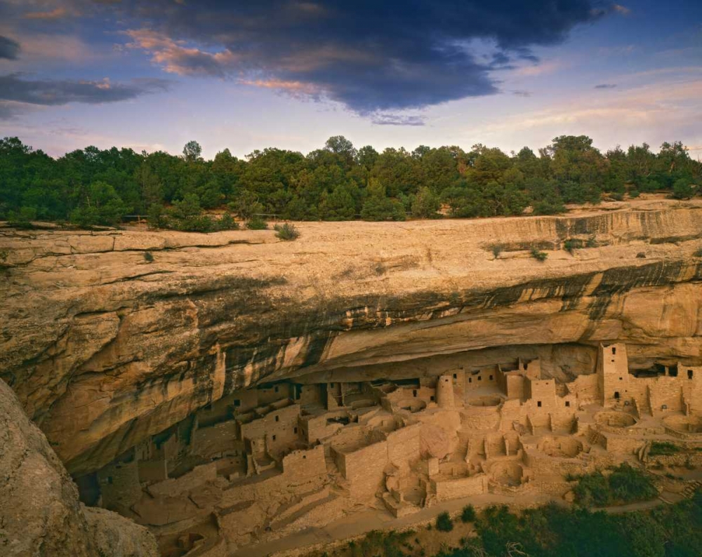 Wall Art Painting id:127473, Name: CO, Mesa Verde NP Ruins of Cliff Palace, Artist: Flaherty, Dennis