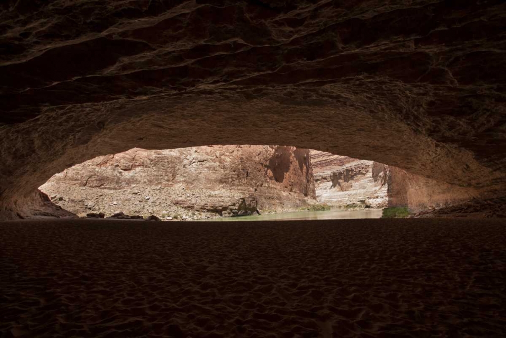 Wall Art Painting id:128363, Name: AZ, Grand Canyon NP View inside Red Wall Cavern, Artist: Grall, Don