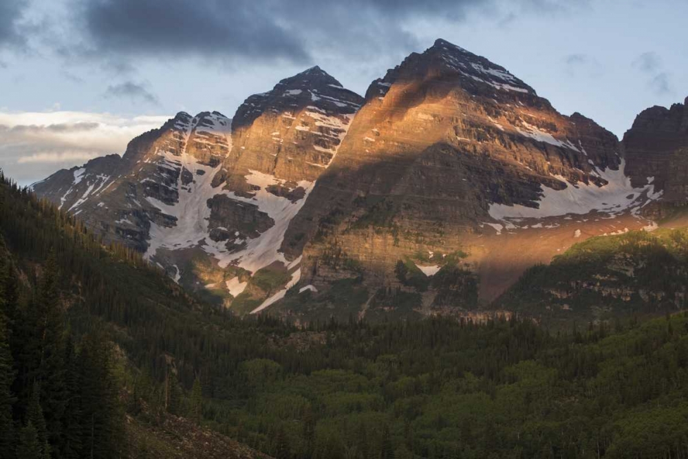 Wall Art Painting id:128177, Name: Colorado Sunrise on Maroon Bells mountains, Artist: Grall, Don