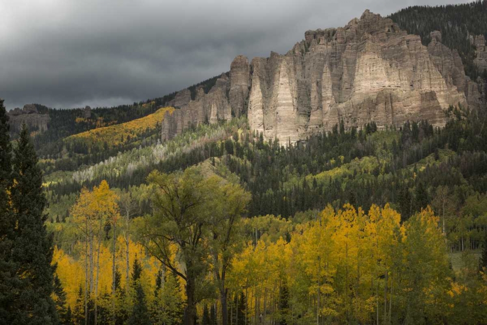 Wall Art Painting id:128200, Name: Colorado Storm clouds over the San Juan Mts, Artist: Grall, Don