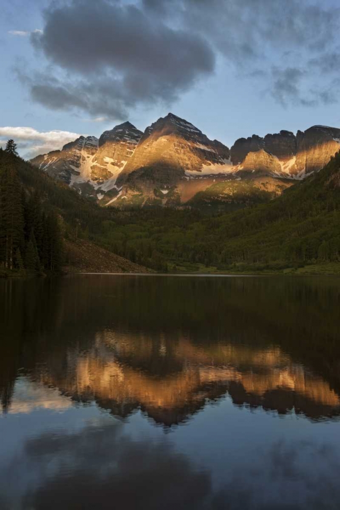 Wall Art Painting id:128178, Name: Colorado Sunrise on Maroon Bells mountains, Artist: Grall, Don