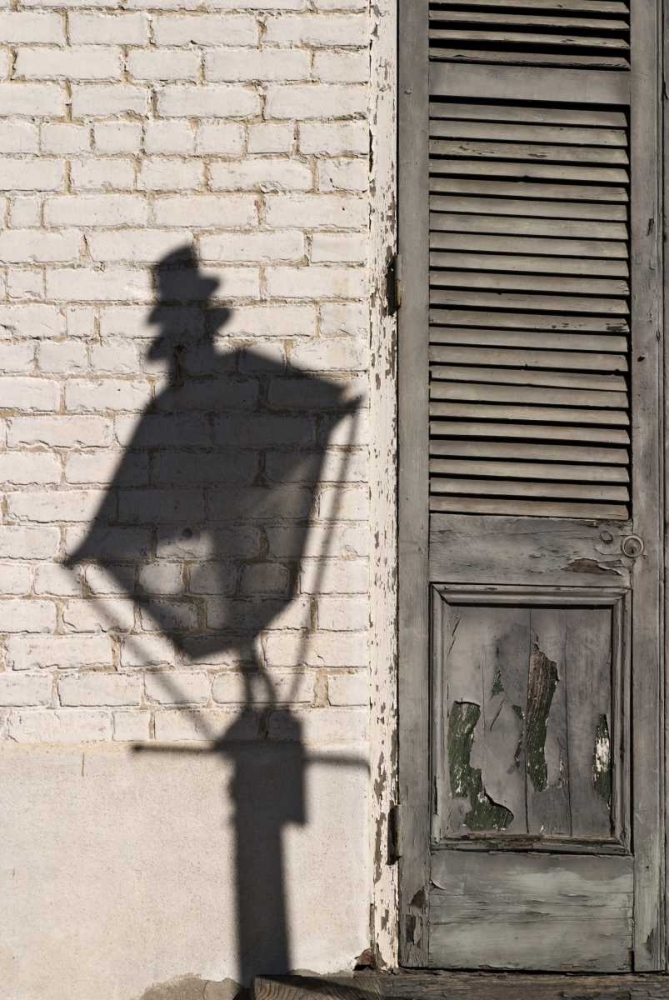 Wall Art Painting id:130179, Name: Louisiana, New Orleans Street lamps shadow, Artist: Kaveney, Wendy