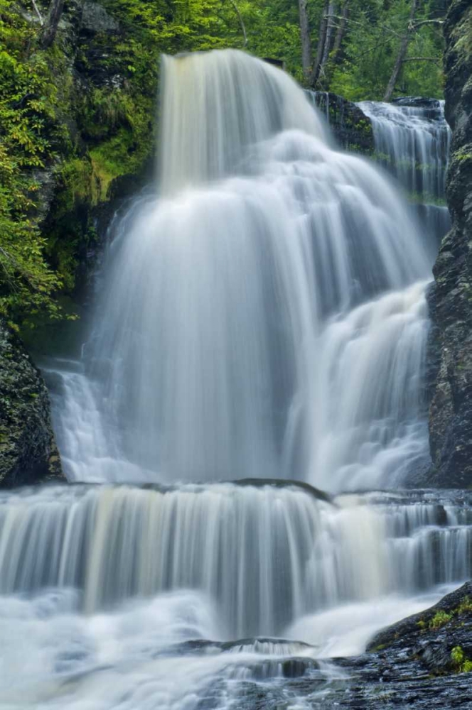 Wall Art Painting id:131563, Name: PA, Dingmans Ferry Dingmans Falls and forest, Artist: OBrien, Jay