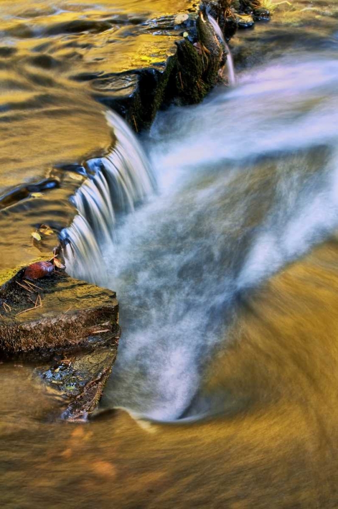 Wall Art Painting id:131571, Name: PA, Dingmans Ferry Autumn waterfall over rocks, Artist: OBrien, Jay