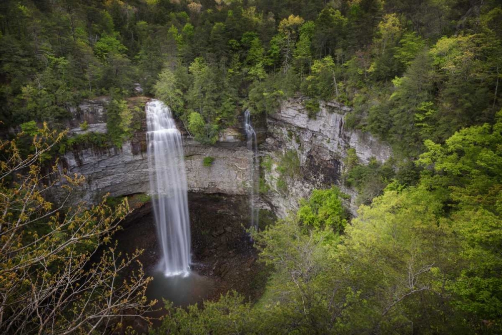 Wall Art Painting id:128144, Name: TN, Fall Creek Falls, a double waterfall, Artist: Grall, Don