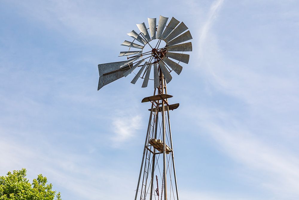 Wall Art Painting id:520089, Name: Castroville-Texas-USA-Windmill in the Texas Hill Country, Artist: Wilson, Emily