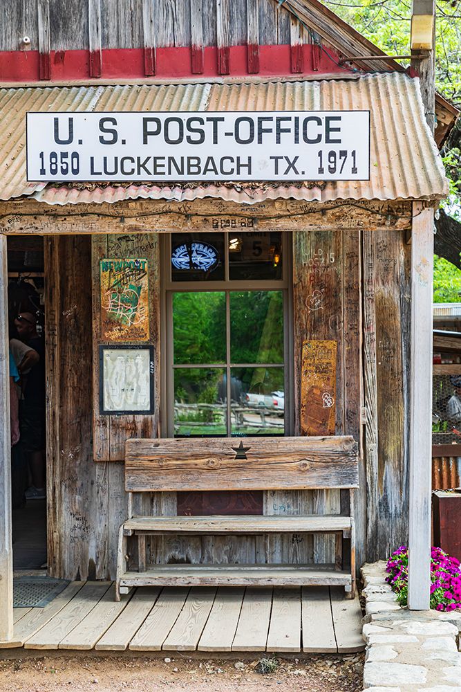 Wall Art Painting id:520092, Name: Luckenbach-Texas-USA-Small town post office in Luckenbach-Texas, Artist: Wilson, Emily