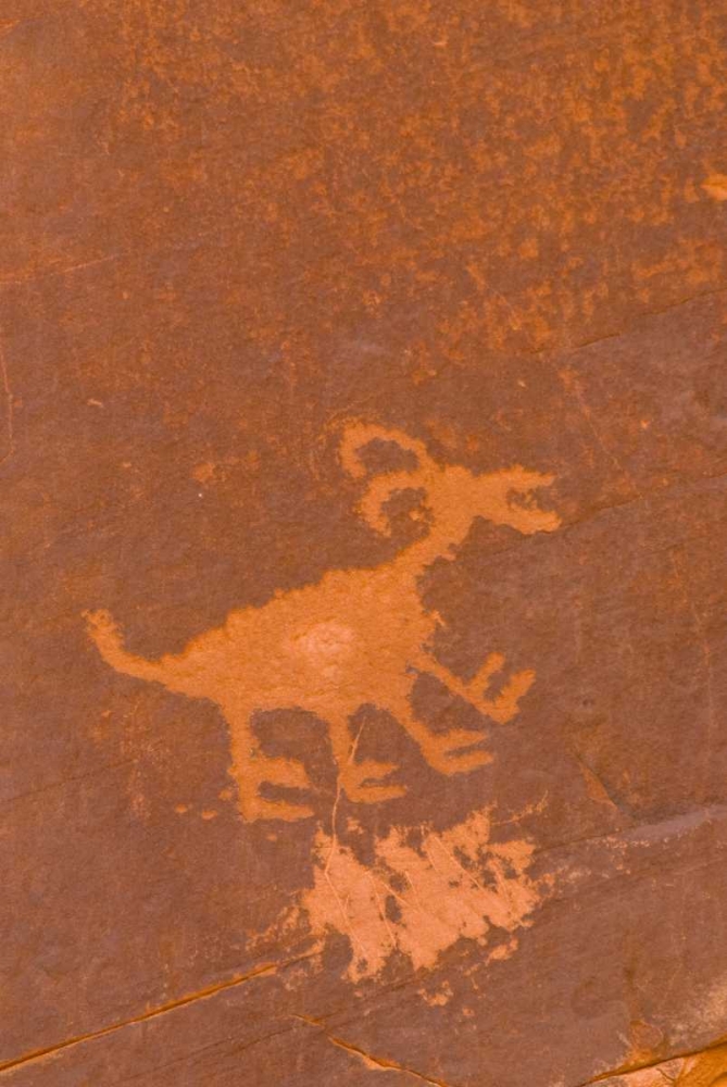 Wall Art Painting id:131428, Name: UT, Monument Valley NP Petroglyph etching, Artist: OBrien, Jay