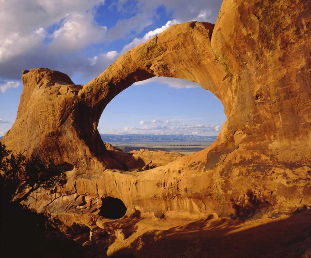 Wall Art Painting id:134668, Name: Utah, Arches NP Double O Arch, Artist: Talbot Frank, Christopher