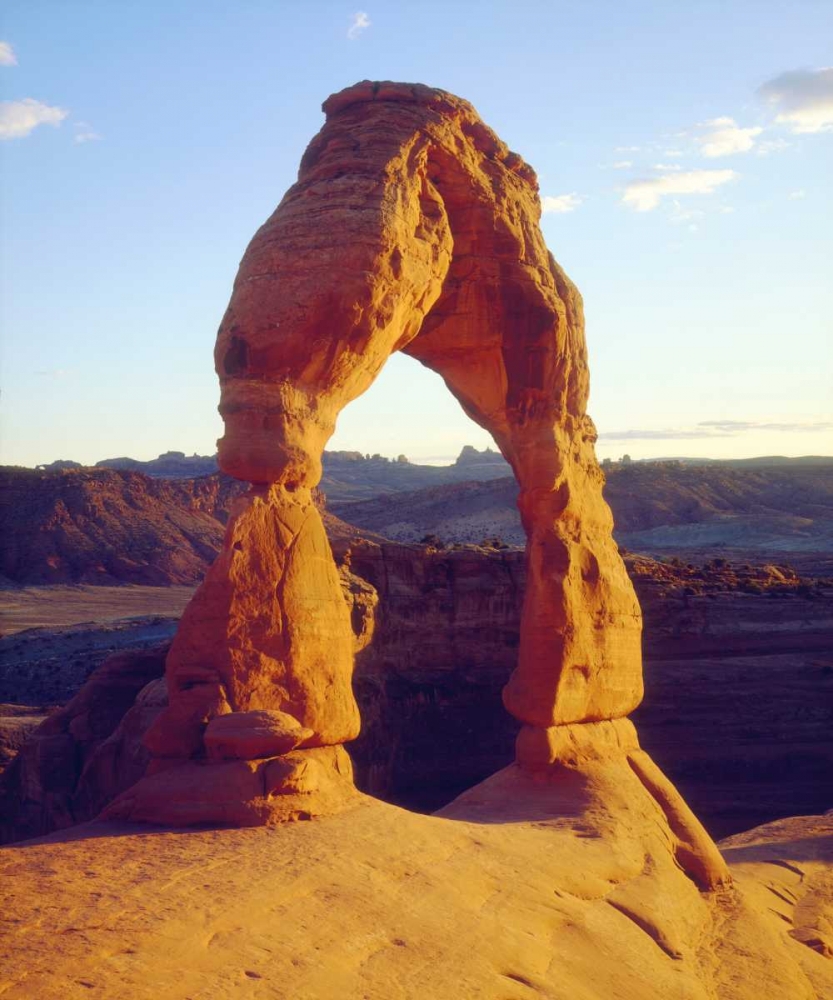 Wall Art Painting id:134939, Name: USA, Utah Arches NP Delicate Arch at sunset, Artist: Talbot Frank, Christopher