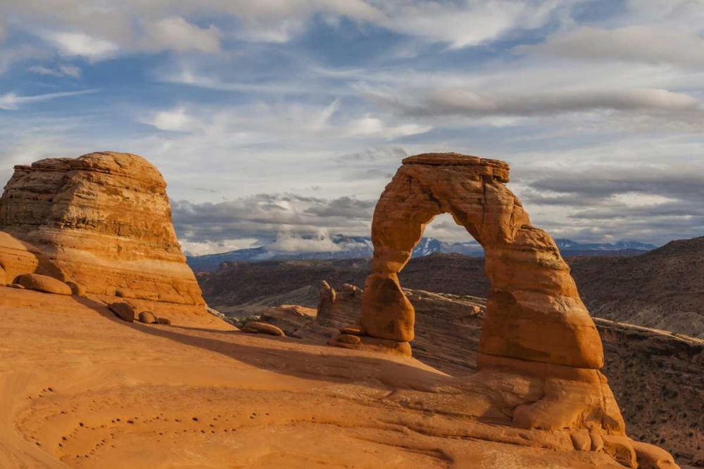 Wall Art Painting id:129130, Name: USA, Utah, Arches NP Delicate Arch at sunset, Artist: Illg, Cathy and Gordon