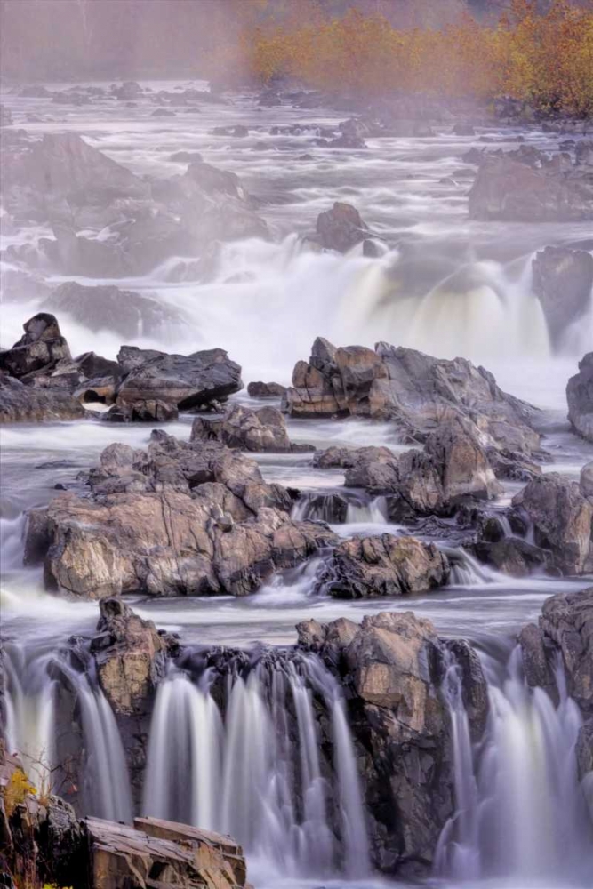 Wall Art Painting id:131418, Name: Virginia, McLean Stream in Great Falls SP, Artist: OBrien, Jay