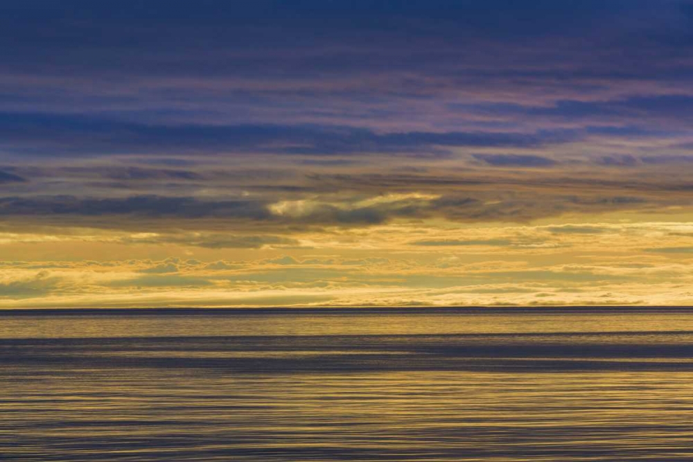 Wall Art Painting id:132454, Name: Washington Sunrise on Strait of Juan de Fuca, Artist: Paulson, Don