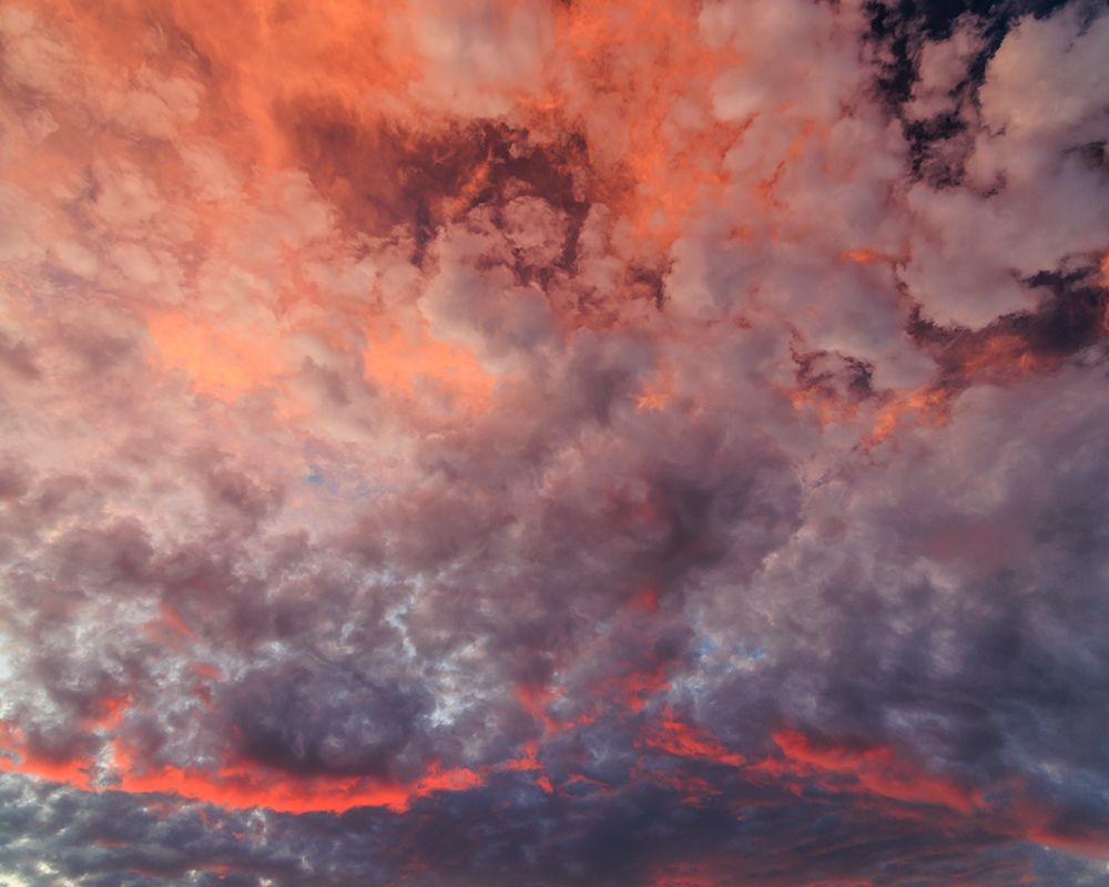 Wall Art Painting id:742456, Name: USA, Washington State. Vivid sunset clouds., Artist: Jaynes Gallery
