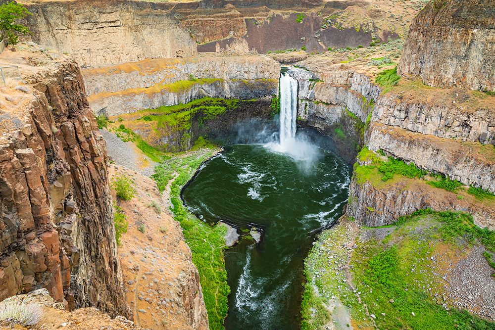 Wall Art Painting id:520257, Name: Palouse Falls State Park-Washington State-USA-Palouse Falls in Palouse Falls State Park, Artist: Wilson, Emily