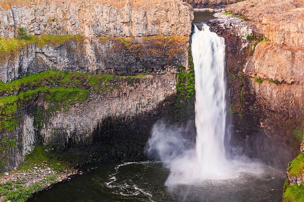 Wall Art Painting id:520273, Name: Palouse Falls State Park-Washington State-USA-Palouse falls pouring over cliffs, Artist: Wilson, Emily