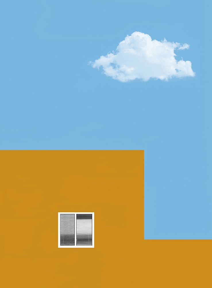 Wall Art Painting id:506158, Name: House And Cloud, Artist: Labagnara, Roxana