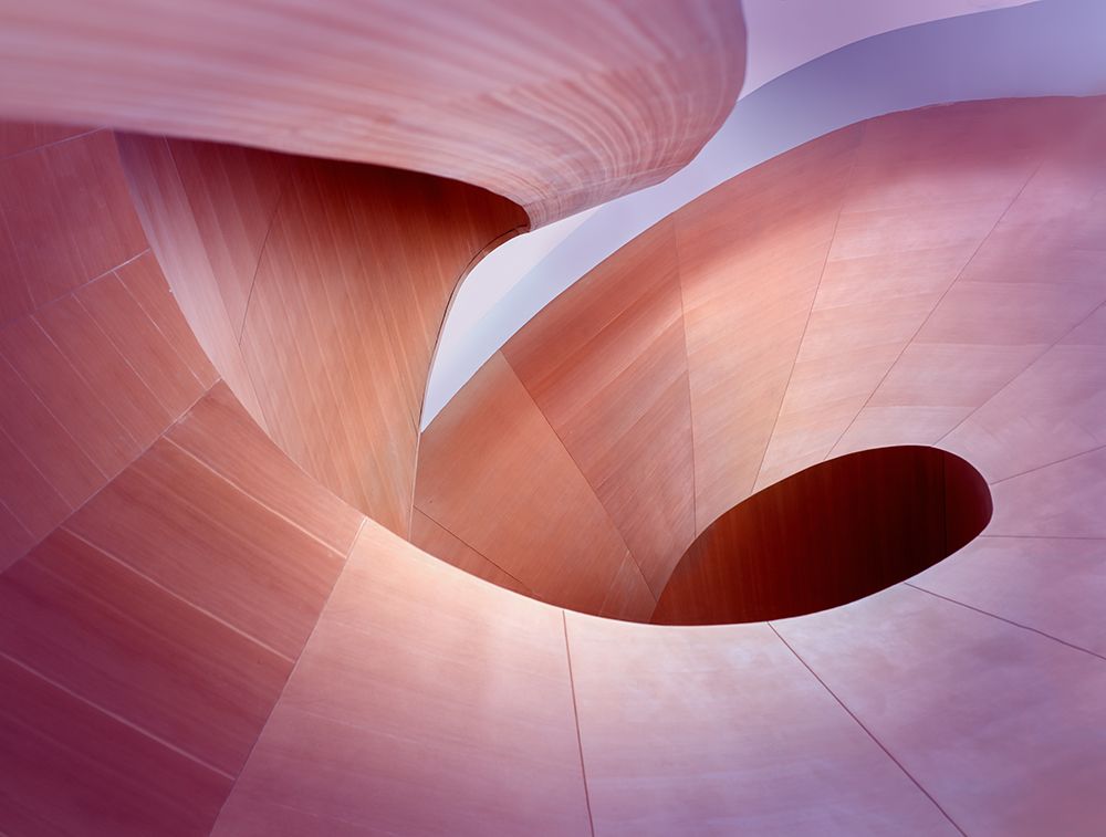 Wall Art Painting id:506388, Name: Wooden Curves, Artist: Kreiten, Mike