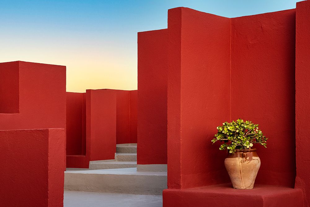 Wall Art Painting id:495011, Name: Muralla Roja #51, Artist: Wride, Linda