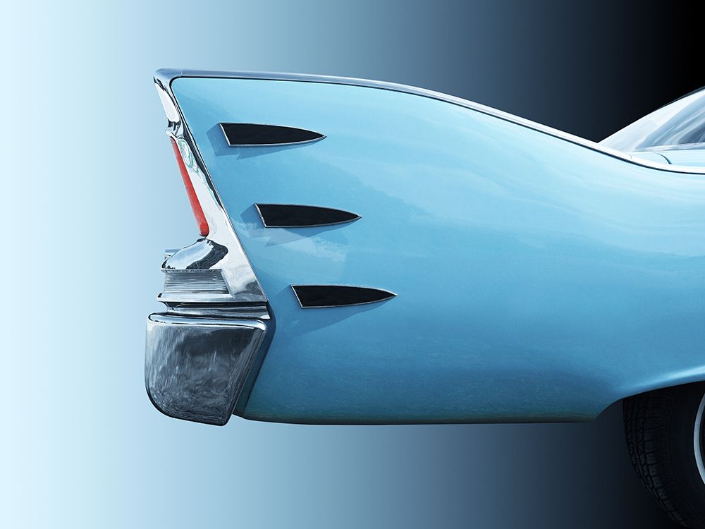 Wall Art Painting id:495018, Name: American Classic Car Belvedere 1960 Tail Fin, Artist: Gube, Beate