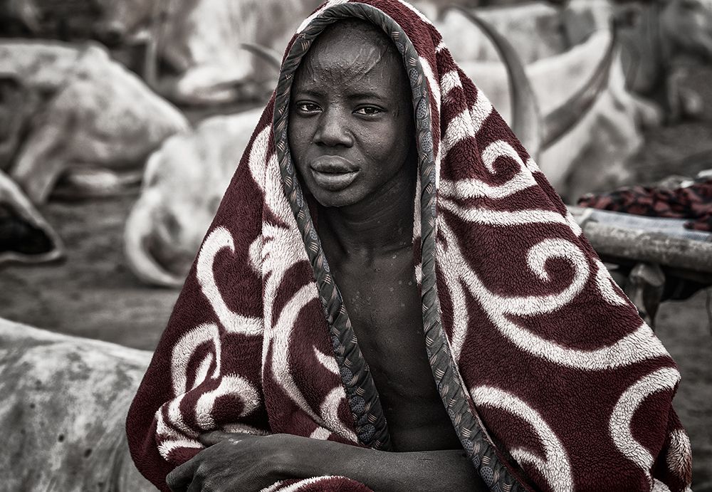 Wall Art Painting id:501062, Name: Mundari tribe child., Artist: Inazio Kuesta, Joxe