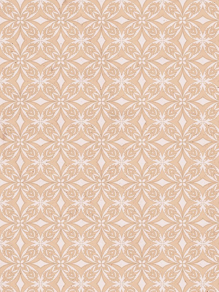 Wall Art Painting id:564278, Name: Geometric Beige Tile Pattern, Artist: Treechild