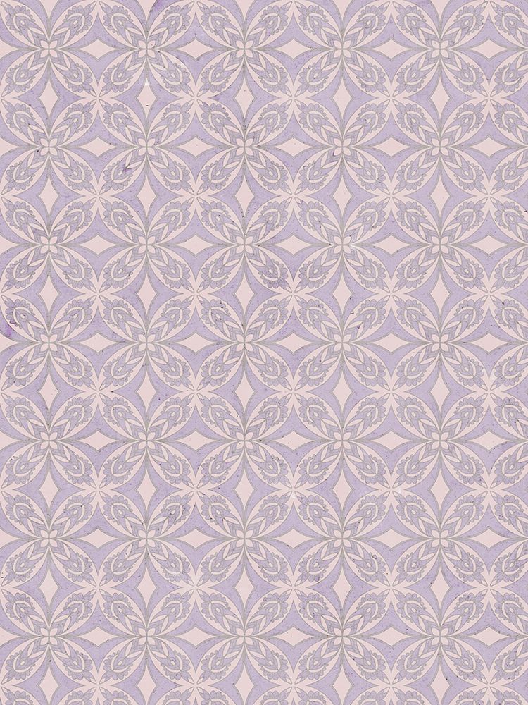 Wall Art Painting id:564279, Name: Geometric Purple Tile Pattern, Artist: Treechild