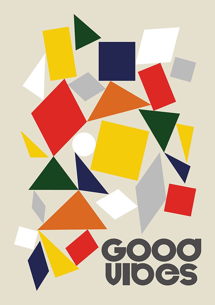 Wall Art Painting id:565480, Name: Good Vibes Pieces, Artist: Collett, Frances