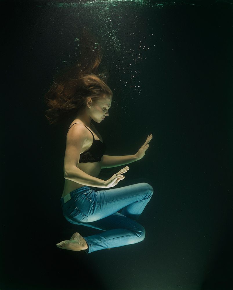 Wall Art Painting id:619370, Name: Underwater Artistic Portrait Shooting, Artist: Akyurt, Engin