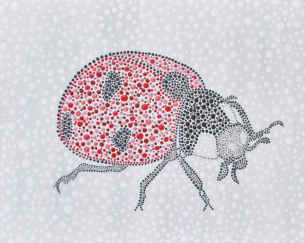 Wall Art Painting id:593200, Name: Ladybug Love, Artist: Diener, Amy