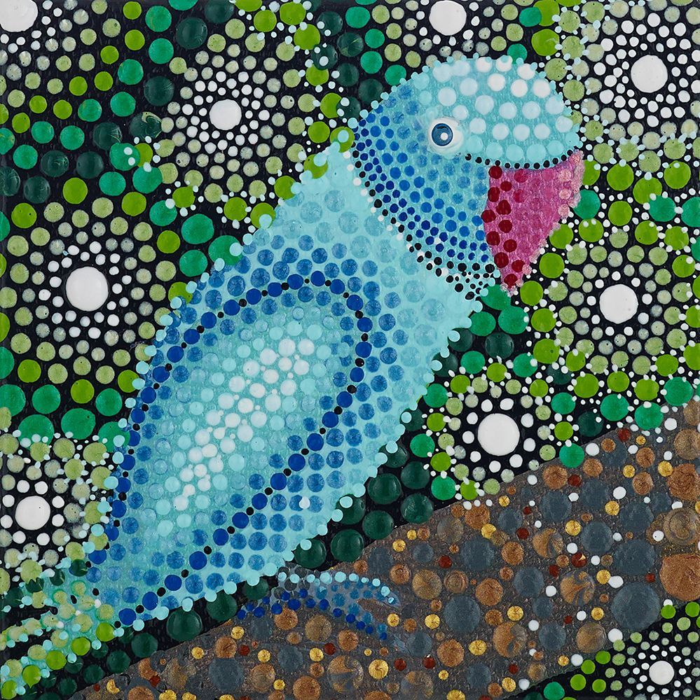 Wall Art Painting id:593204, Name: Jungle Parrot, Artist: Diener, Amy