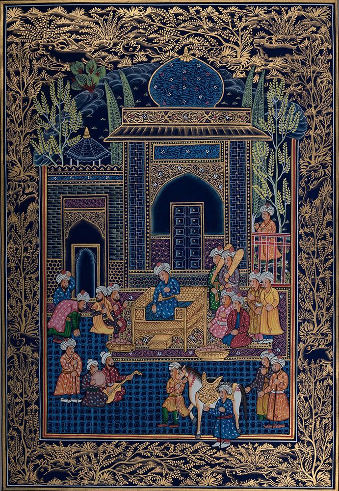 Wall Art Painting id:593422, Name: INDO-PERSIAN ART, Artist: Imagineers Studio