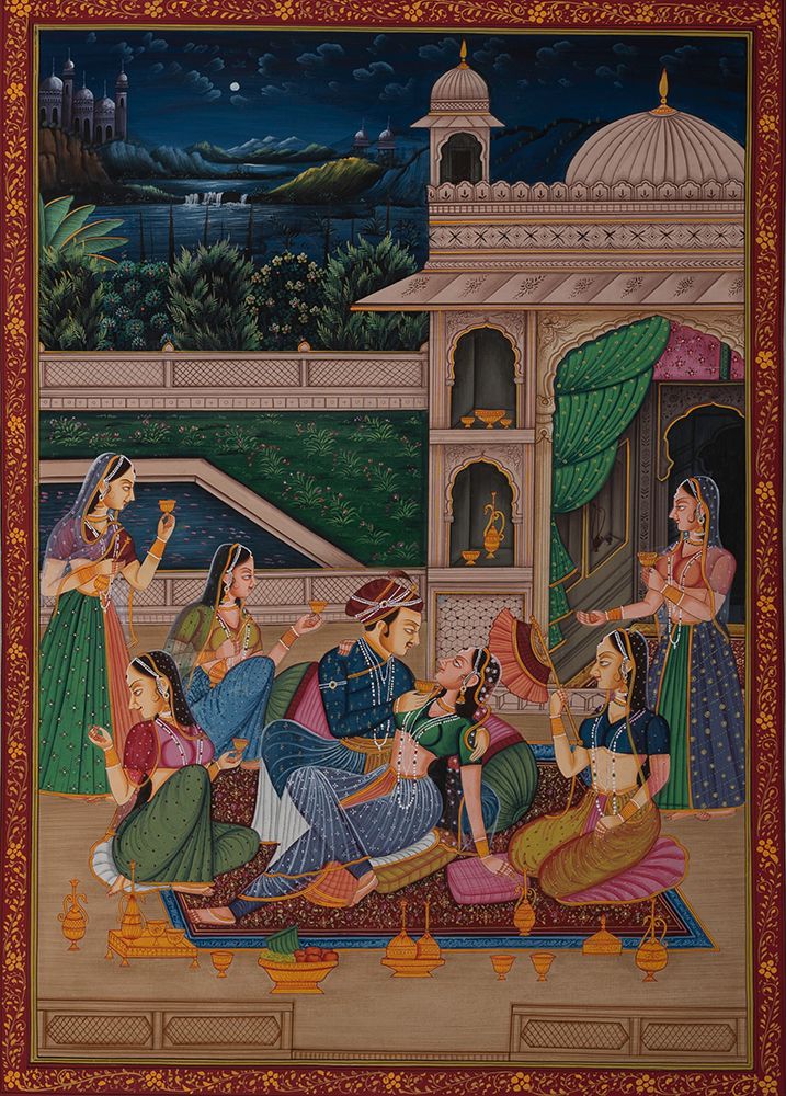 Wall Art Painting id:622795, Name: Mughal Painting, Artist: Imagineers Studio