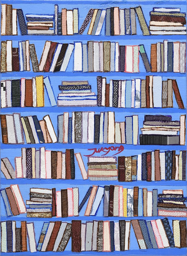 Wall Art Painting id:679673, Name: Book Cafe, Artist: Park, Jukyong