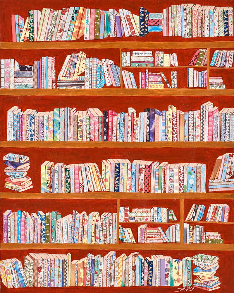 Wall Art Painting id:670139, Name: Book Cafe, Artist: Park, Jukyong