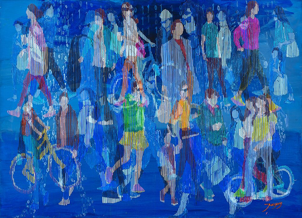 Wall Art Painting id:680229, Name: Citizen, Artist: Park, Jukyong