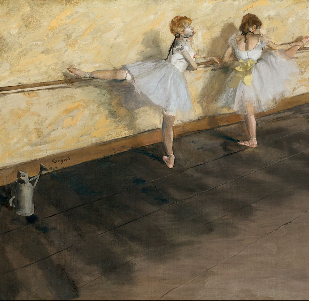 Wall Art Painting id:712162, Name: Dancers Practicing At the Barre, Artist: Degas, Edgar