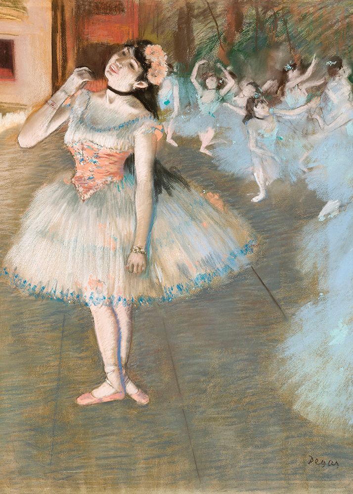 Wall Art Painting id:712164, Name: The Star, Artist: Degas, Edgar