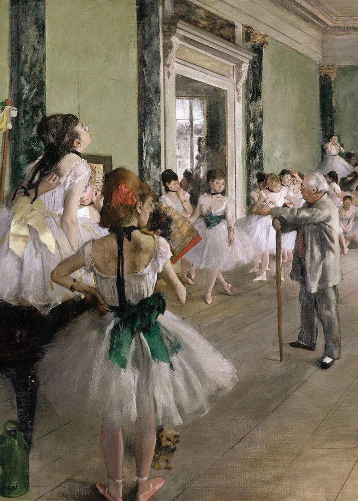 Wall Art Painting id:712167, Name: La Classe De Danse, Artist: Degas, Edgar