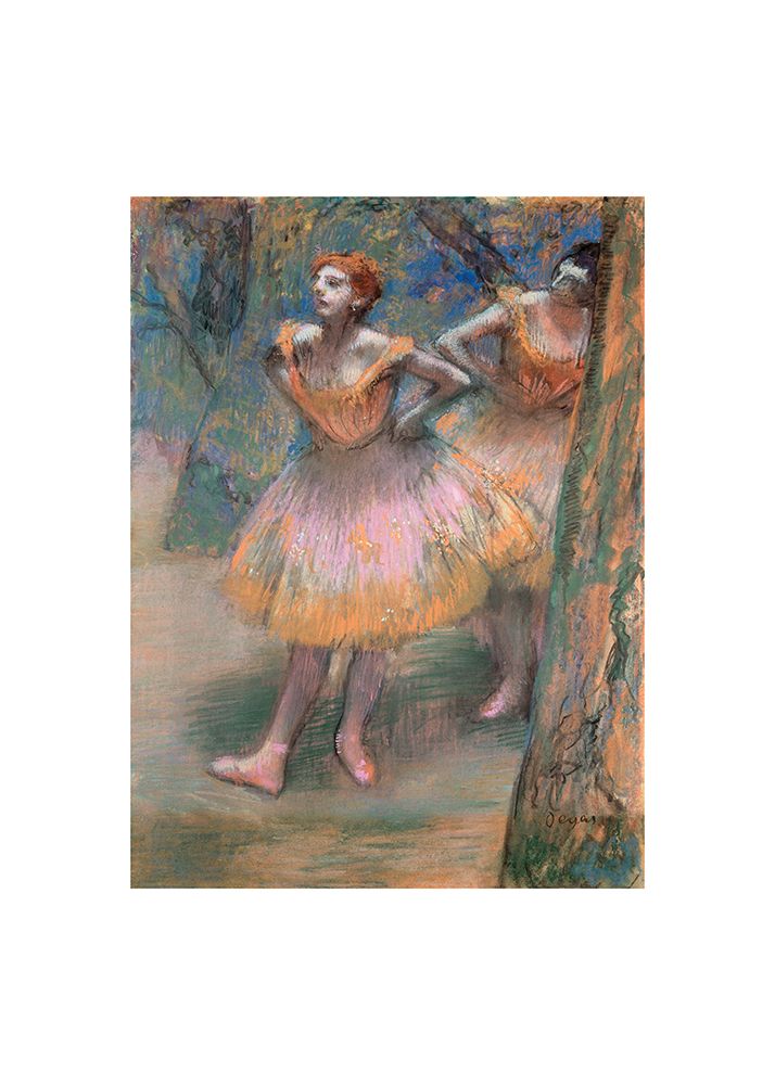 Wall Art Painting id:712172, Name: Two Dancers No.2, Artist: Degas, Edgar