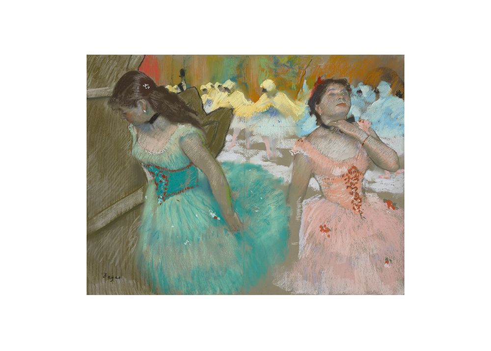 Wall Art Painting id:712192, Name: Entrance of the Masked Dancers No.2, Artist: Degas, Edgar