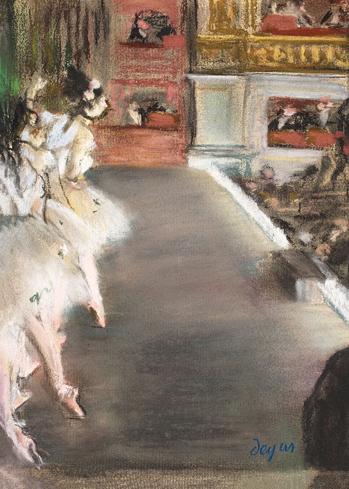 Wall Art Painting id:712200, Name: Dancers At the Old Opera House, Artist: Degas, Edgar