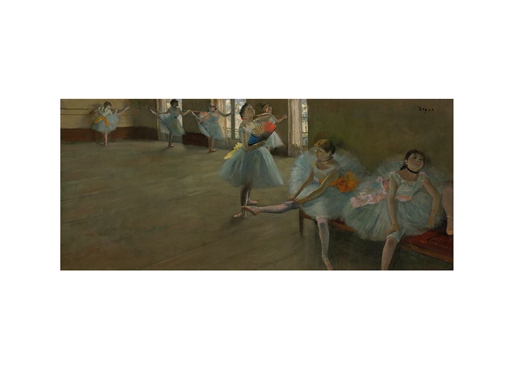 Wall Art Painting id:712204, Name: Dancers In the Classroom, Artist: Degas, Edgar